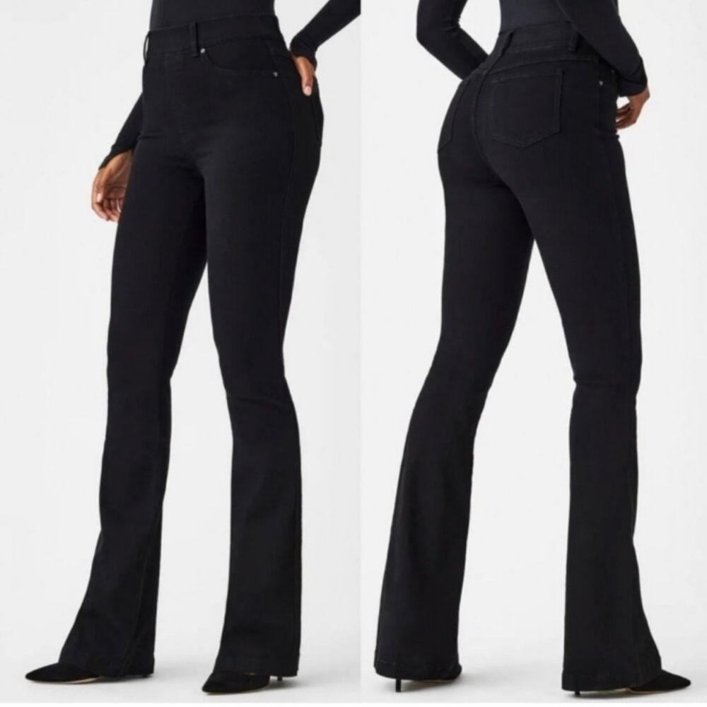 Spanx Flare Jeans black